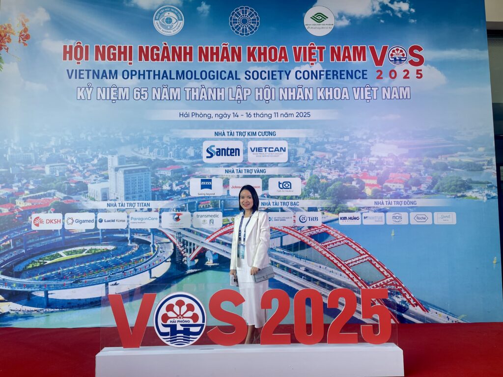 TS.BS. Trà My tham dự Hội nghị Nhãn khoa VIệt Nam 2025